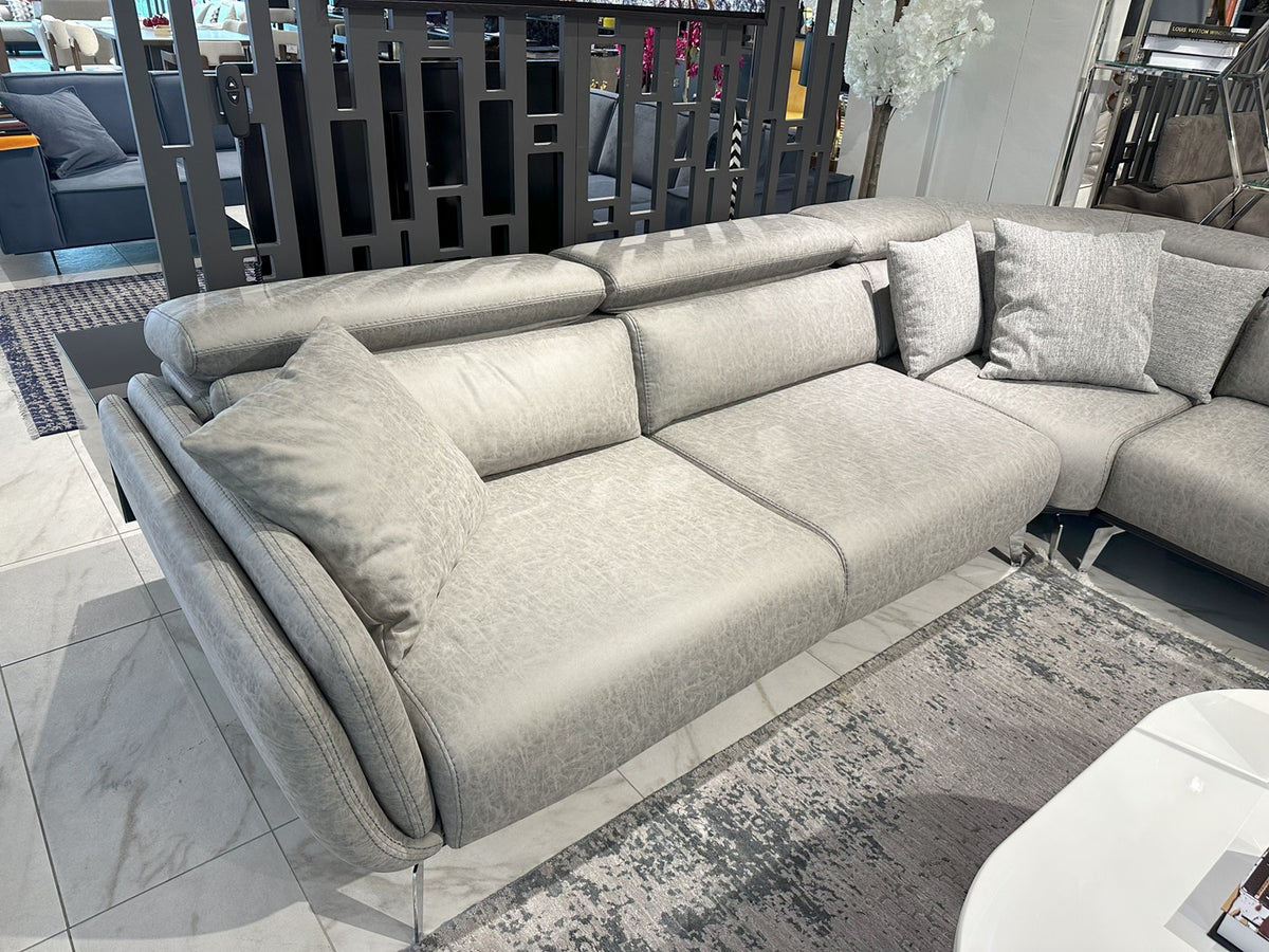 Ecksofa Boss mit Elektrobettfunktion