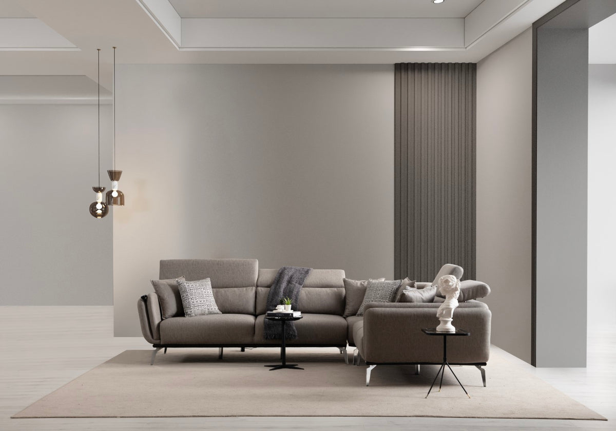 Ecksofa Boss mit Elektrobettfunktion
