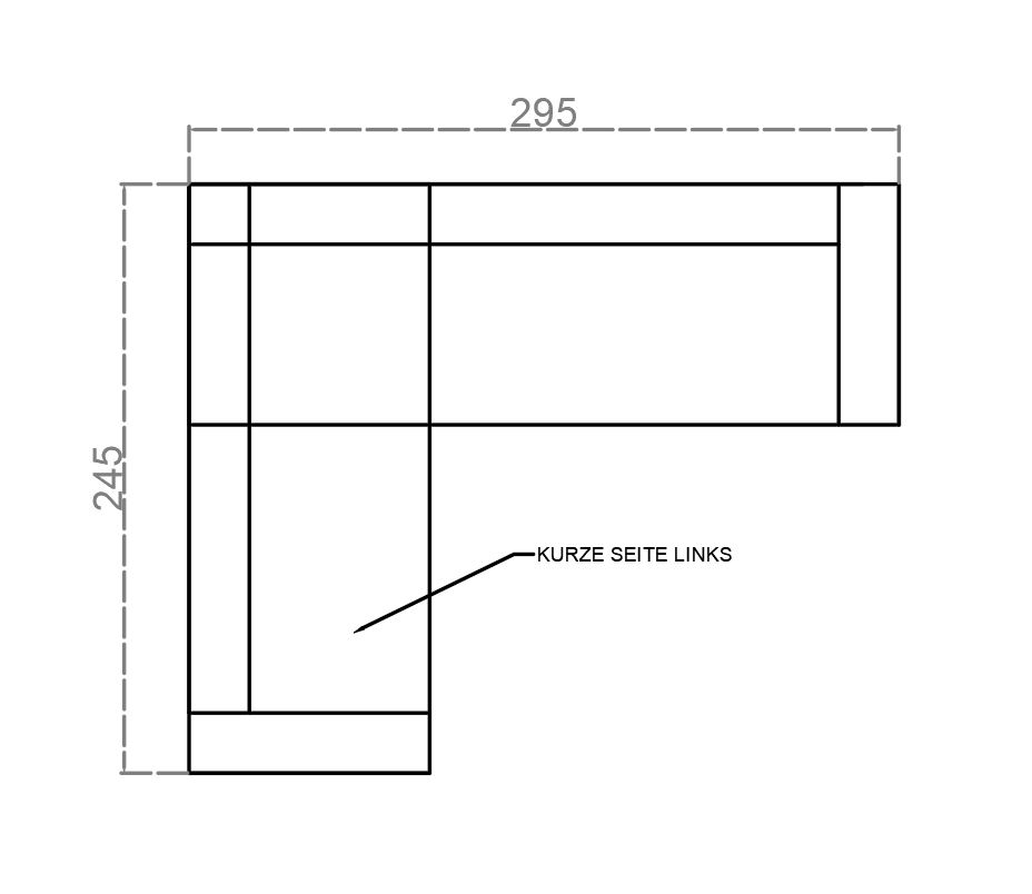Ecksofa Cube – Minimalistisches Design und moderne Funktionalität