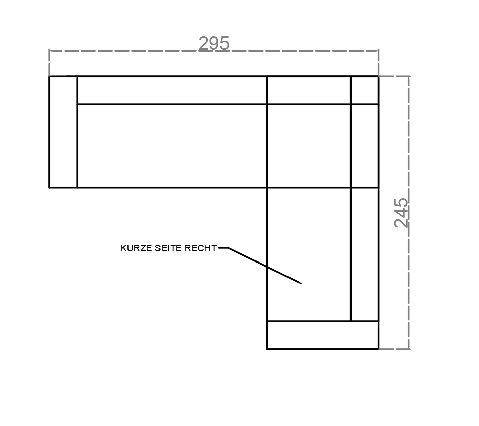 Ecksofa Cube – Minimalistisches Design und moderne Funktionalität