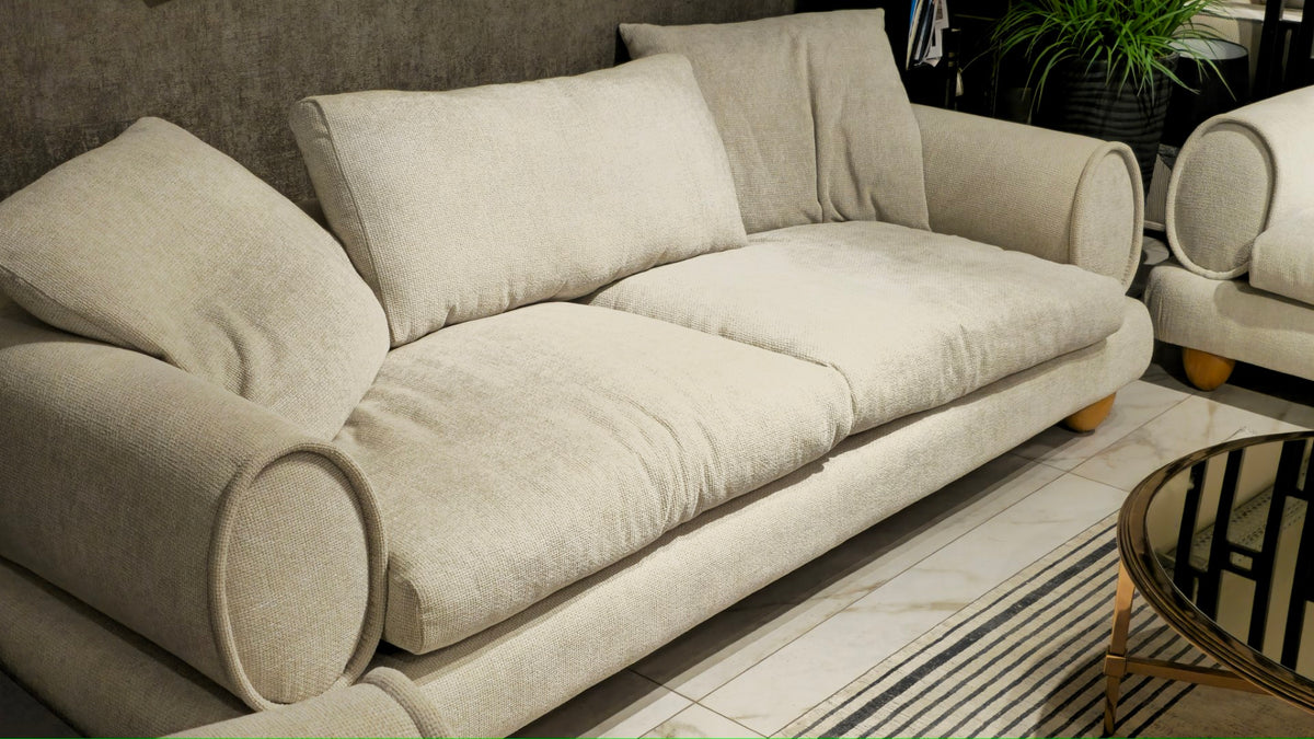 Asos 3-Sitzer Sofa mit Daunenfüllung