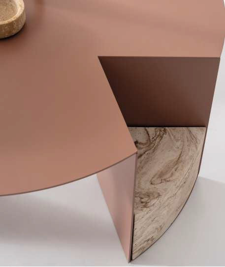Vita – Design-Couchtisch & Beistelltisch Set mit skulpturaler Form