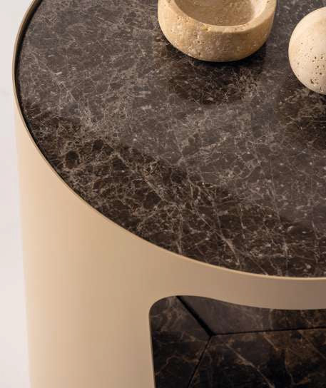 Tosia – Couchtisch & Beistelltisch Set mit echtem Marmor