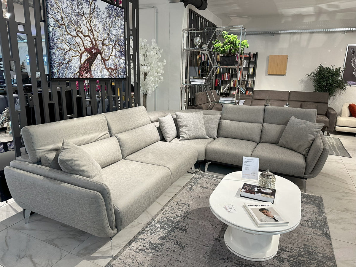 Ecksofa Boss mit Elektrobettfunktion