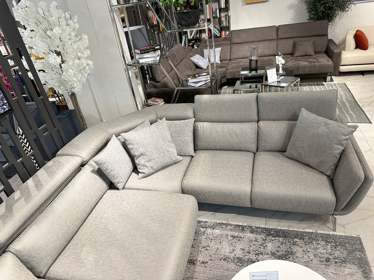 Ecksofa Boss mit Elektrobettfunktion