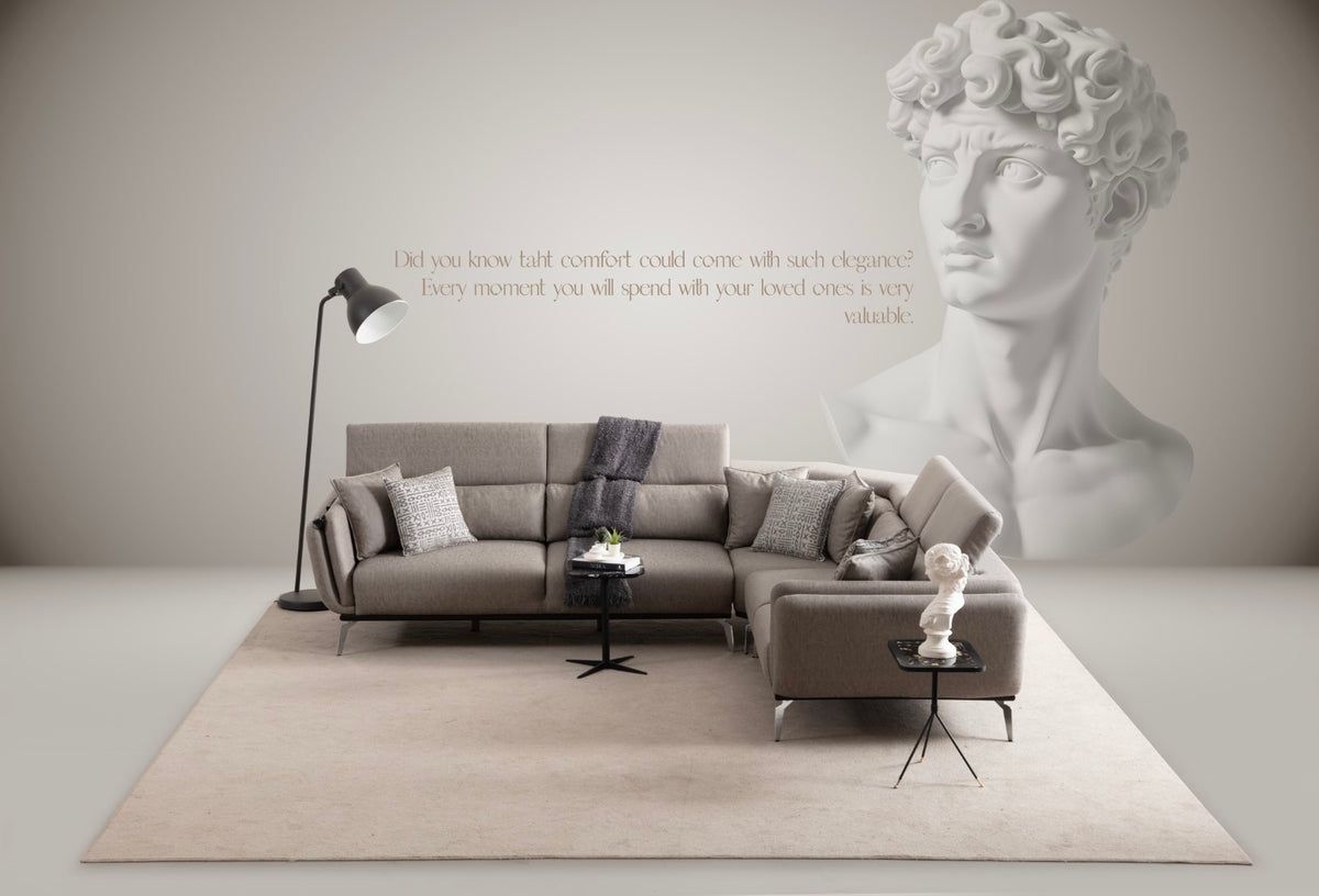 Ecksofa Boss mit Elektrobettfunktion
