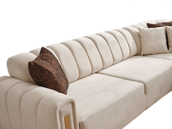 Ecksofa Diesel mit Elektrobettfunktion (Spalten)