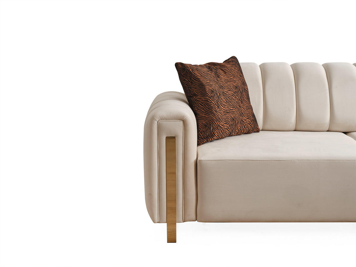 Ecksofa Diesel mit Elektrobettfunktion (Spalten)