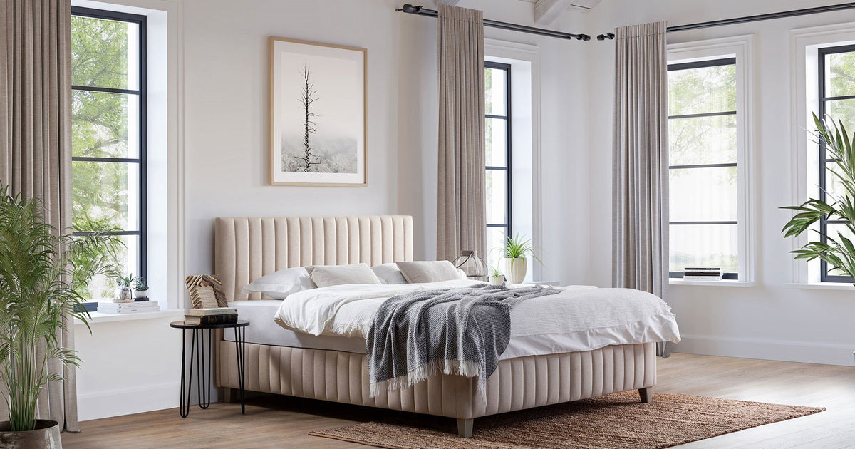 Norsy Bett Set inkl. Matratze & Stauraum – Zen Concept
